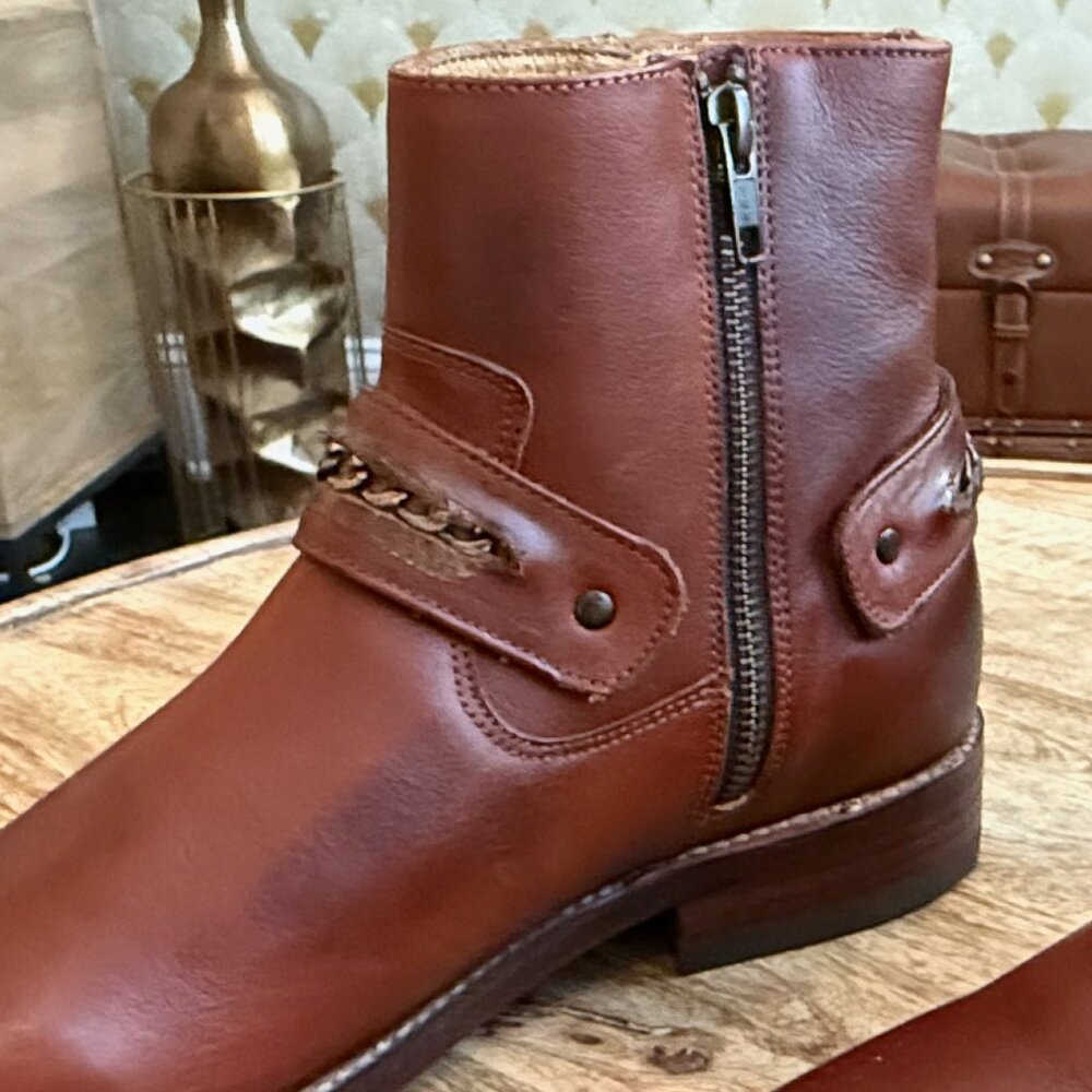 NEW Freebird Portland Men's Boots – Cognac – Size 10 – BRAND NEW - Picture 7 of 7